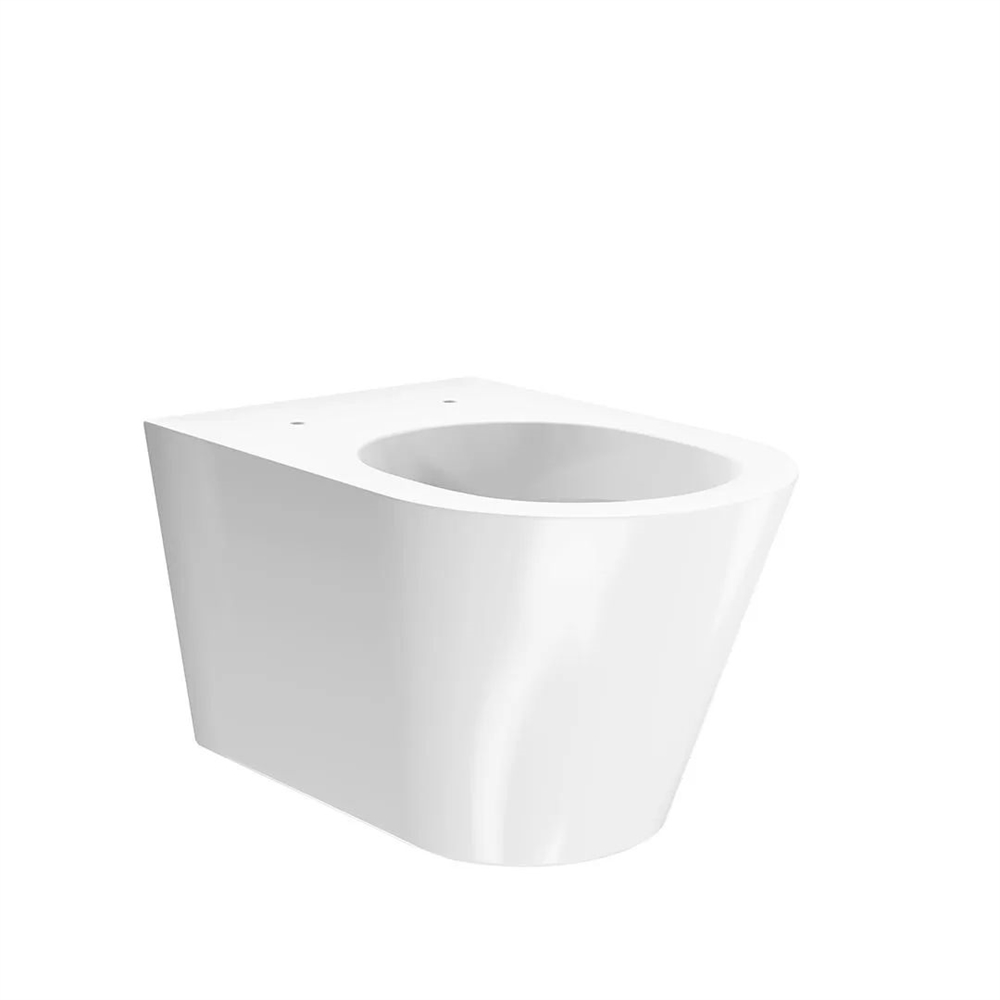 KMPMWc53GWh2 Унитаз Plaza Modern/Плаза Модерн подвесной безободковый, белый глянцевый