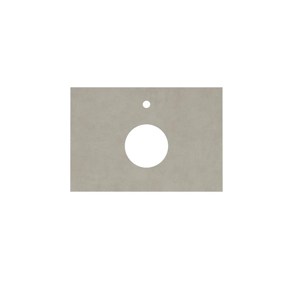 CN70.DD506920R Столешница из керамогранита Про Чементо 70x48, бежевая матовая