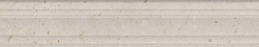 BLF011R Бордюр Риккарди бежевый матовый структура обрезной 40x7,3x2,7