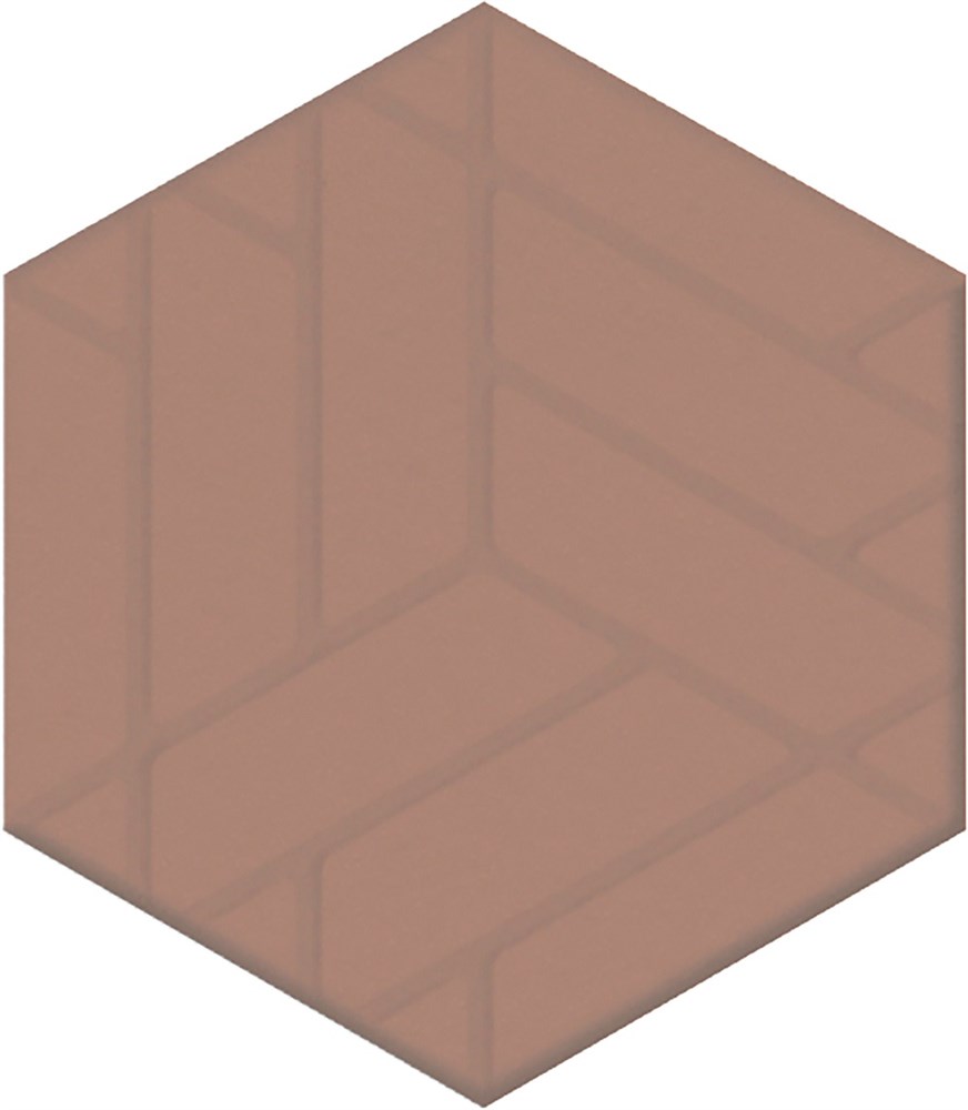 OS/D241/63010 Декор Агуста розовый матовый 6x5,2x0,69