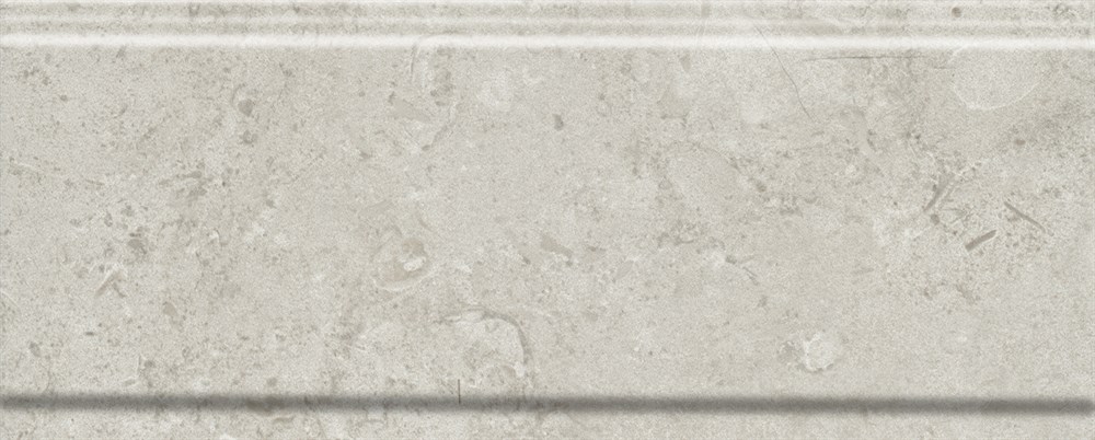 BDA020R Бордюр Карму серый светлый матовый обрезной 30х12 30x12x13