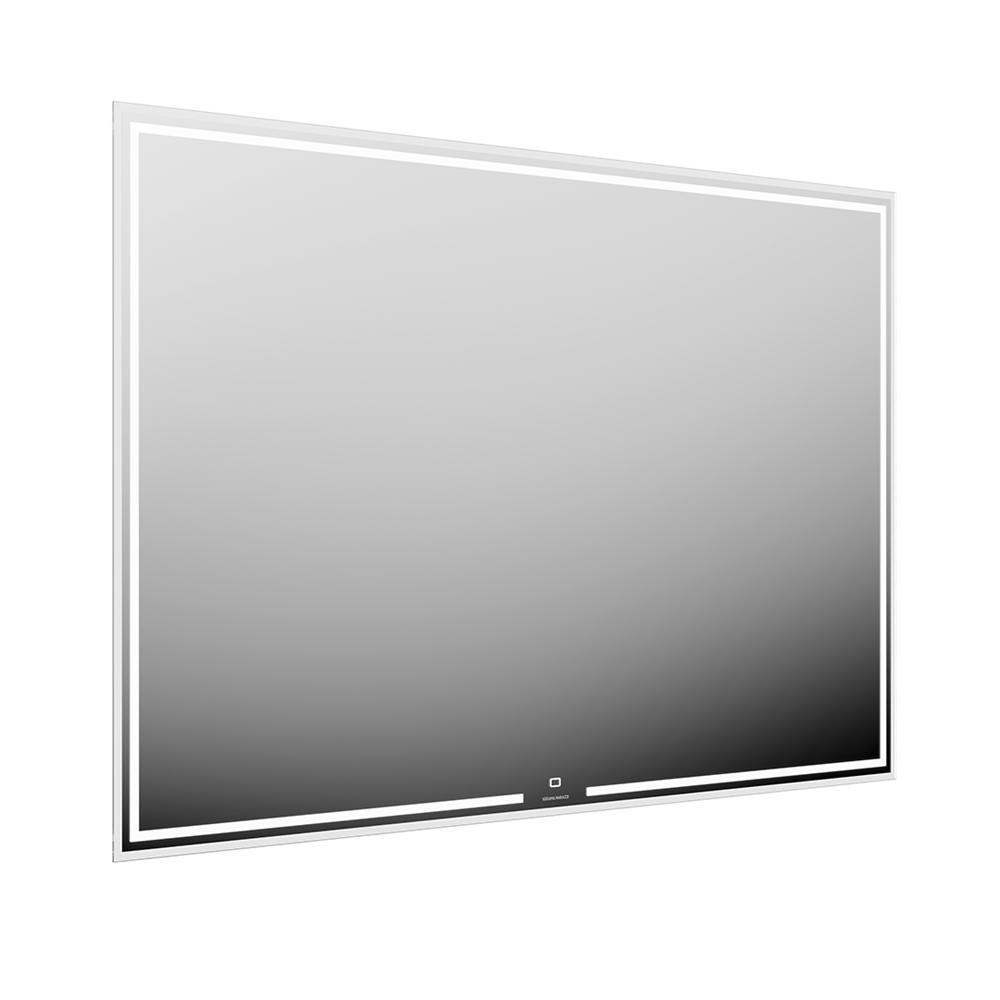 MIO.mi.120/WHT Зеркало Mio/Мио прямоугольное с диммером 120, белое