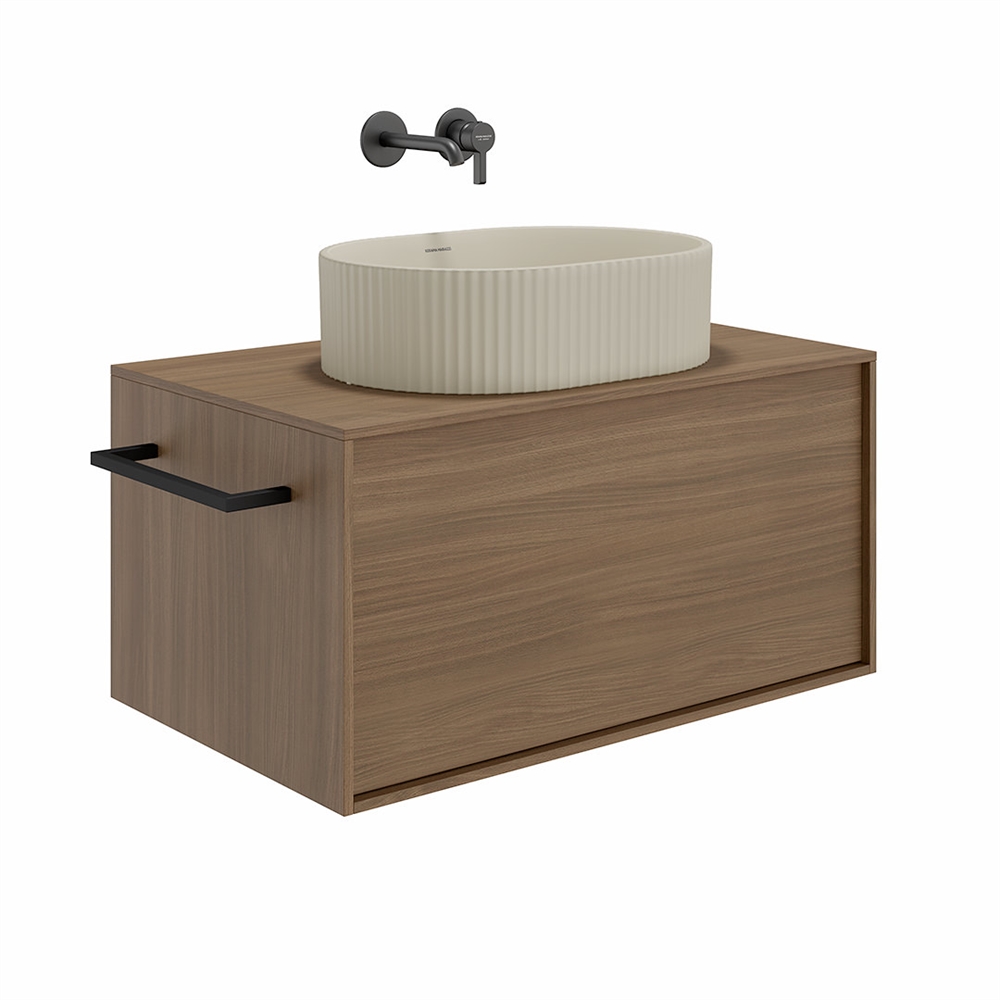 VE.wb.50/SAN Раковина ARTBASIN Vento/АртБейзин Венто накладная 50, песочная матовая