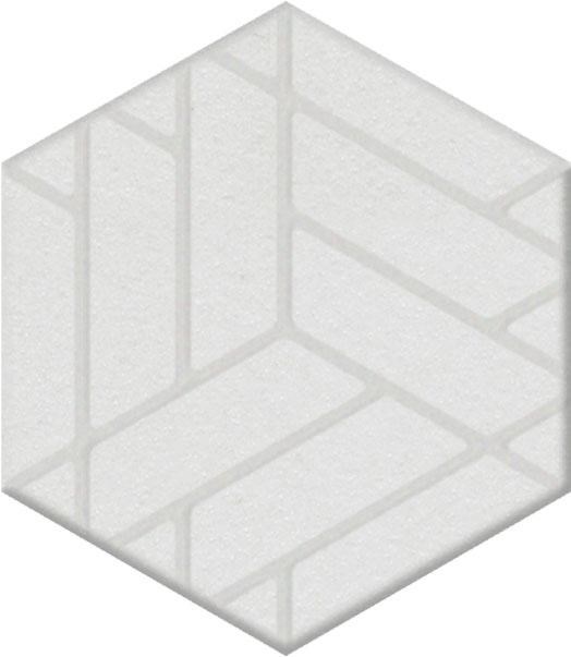 OS/A241/63000 Декор Агуста белый 5,2х6 6x5,2x6,9