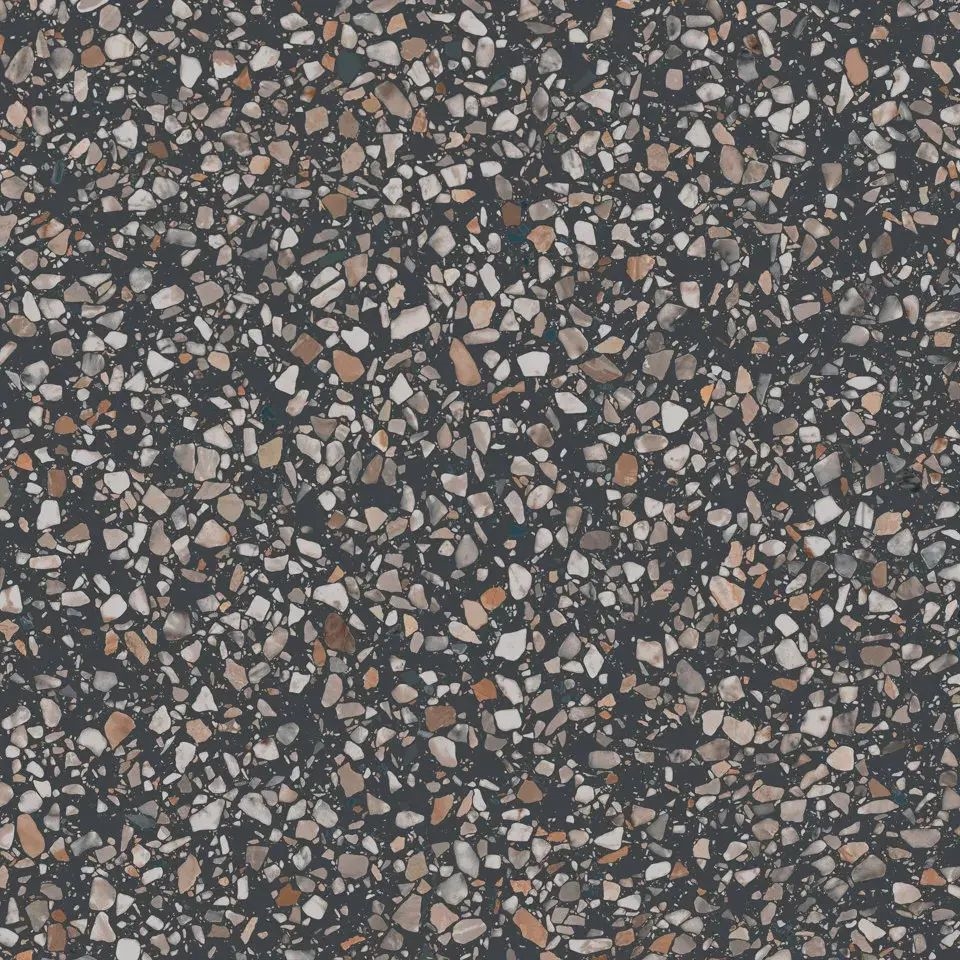 KM6060G0021R Бричиола чёрный матовый обрезной 60x60x0,9