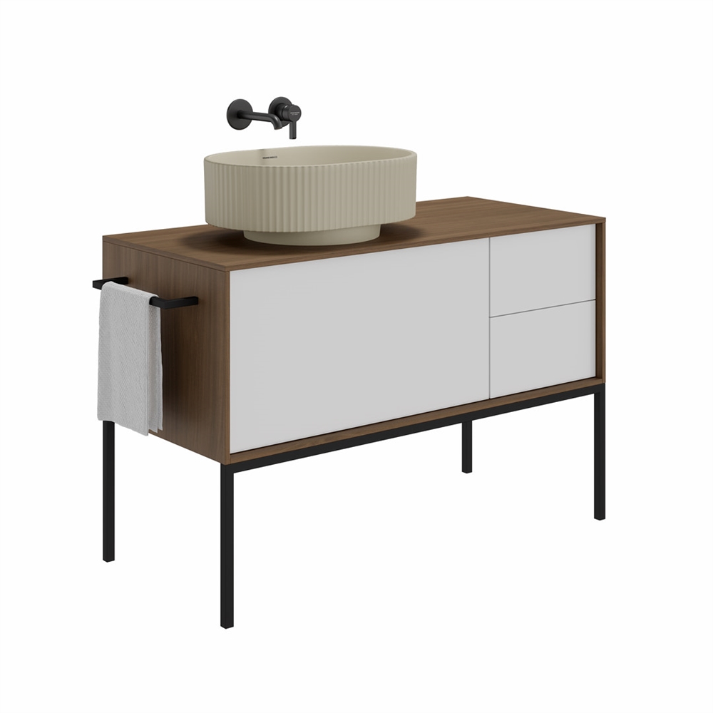VE.wb.50/SAN Раковина ARTBASIN Vento/АртБейзин Венто накладная 50, песочная матовая