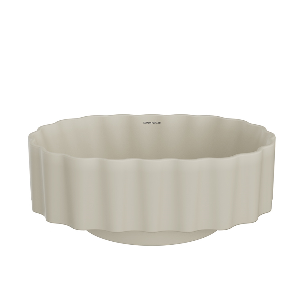 CC.wb.50/SAN Раковина ARTBASIN Conchiglia/АртБейзин Конкилья накладная 50, песочная матовая