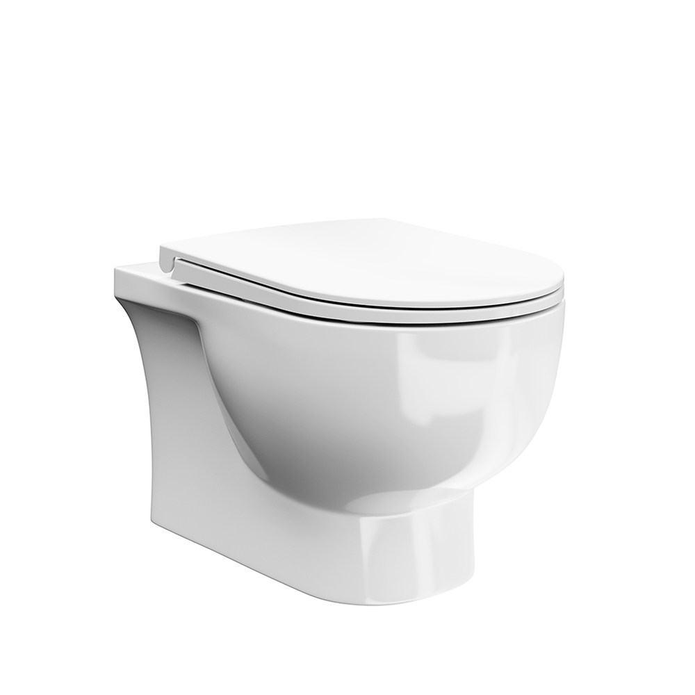 BG.Pro.wc.02 Унитаз Buongiorno Pro/Про/Бонджорно Про подвесной, белый глянцевый