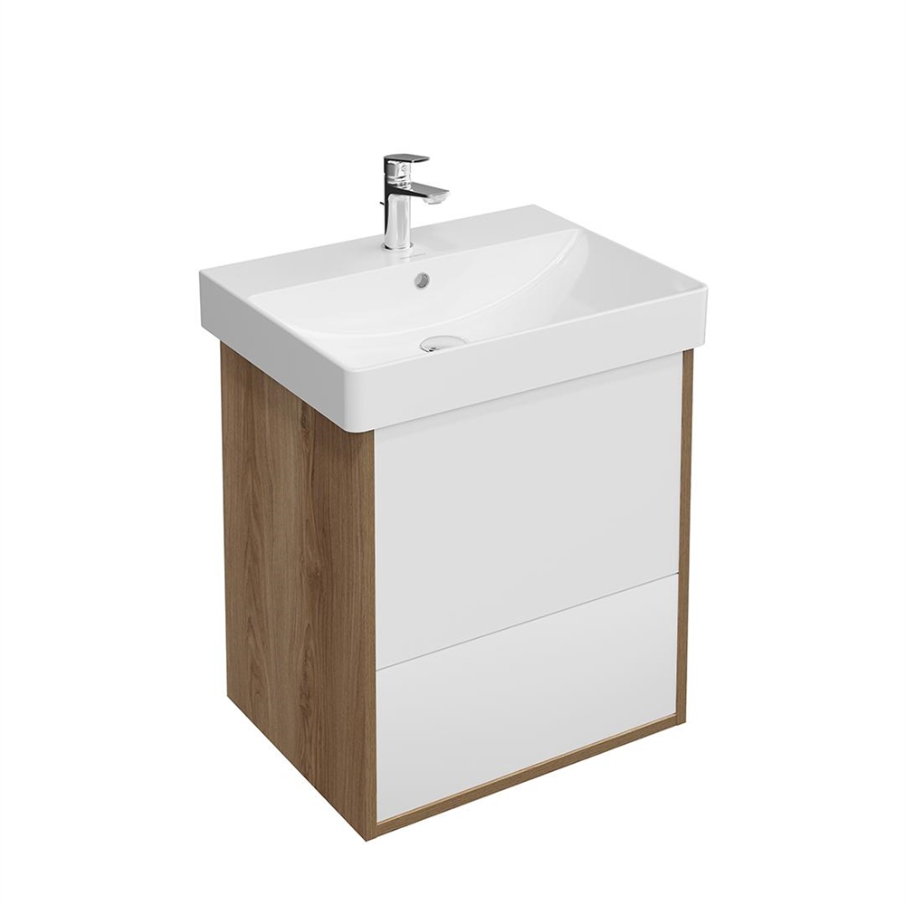 PRO.55.2/OLM Тумба Pro/Про подвесная 2 ящика 55, швейцарский вяз